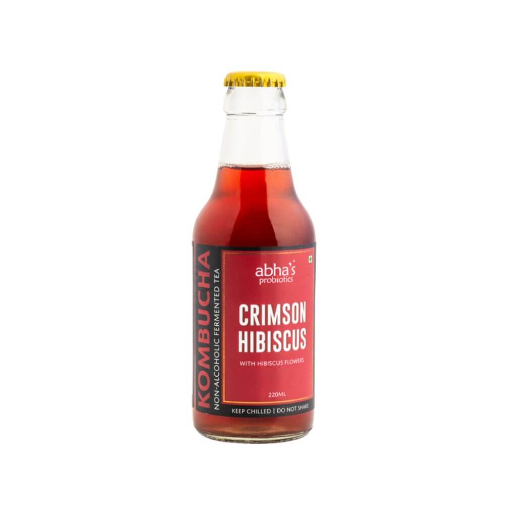 Abhas Organic Hibiscus Kombucha | 200 ml