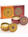 Bryan & Candy Scented Candles Christmas Gift Set for Women & Men