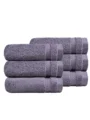 Nectarsoft Face Towels 100% Cotton Towels 6 Face Towel Set
