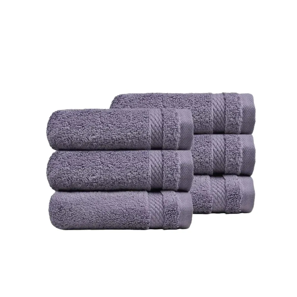 Nectarsoft Face Towels |100% Cotton Towels | 6 Face Towel Set