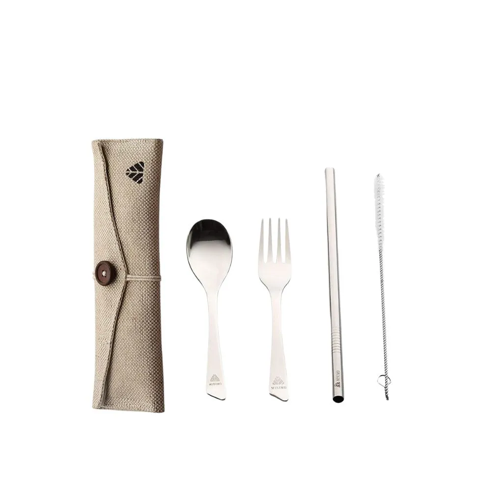 Rusabl Stainless Steel Cutlery Set | Pack of 1