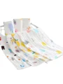 Koochie-Koo Dry Muslin Wash Cloth Organic Cotton Face Towel