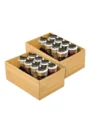 Anko Rectangular Bamboo Organizer Drawer Deep & Wide