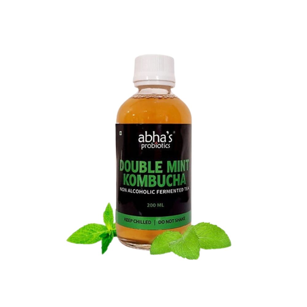 Abhas  Organic Double Mint Kombucha 200 ml