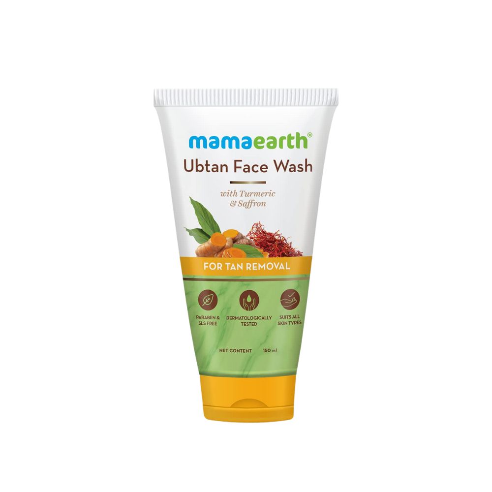 Mamaearth Ubtan Natural Face Wash | 150 ml