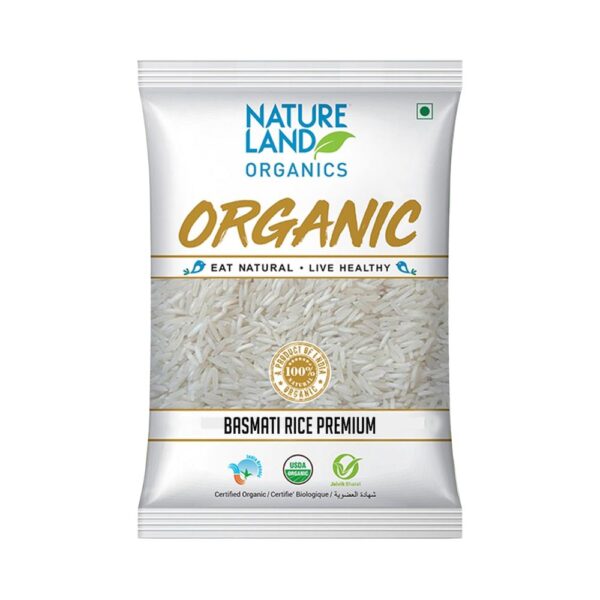 Natureland Organics Basmati Rice Premium | 1 kg