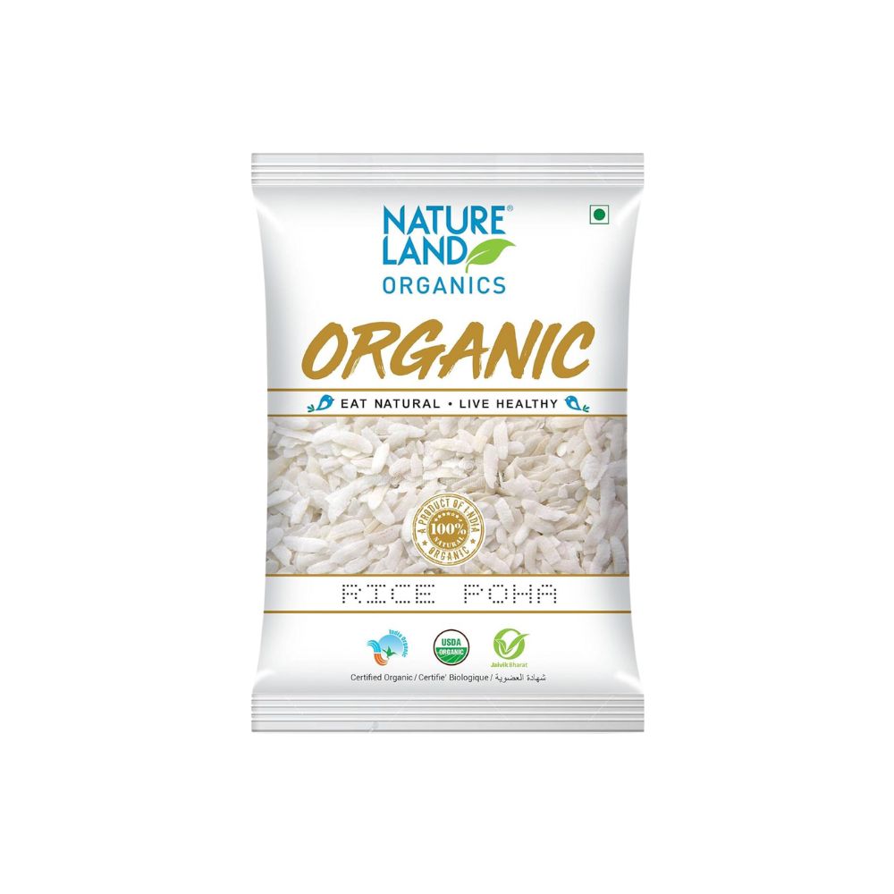 Natureland Organics Rice Poha | 500 g