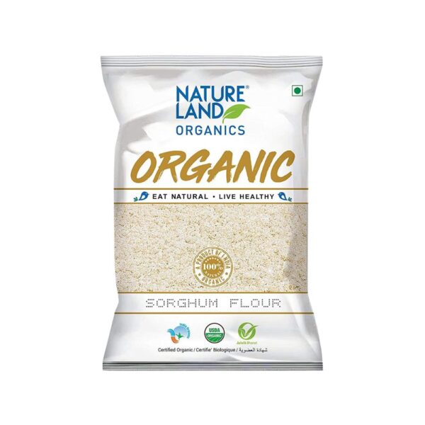 Natureland Organics Sorghum / Jowar Flour | 500 g