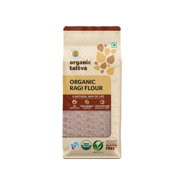 Organic Tattva Organic Ragi Flour | 500 g