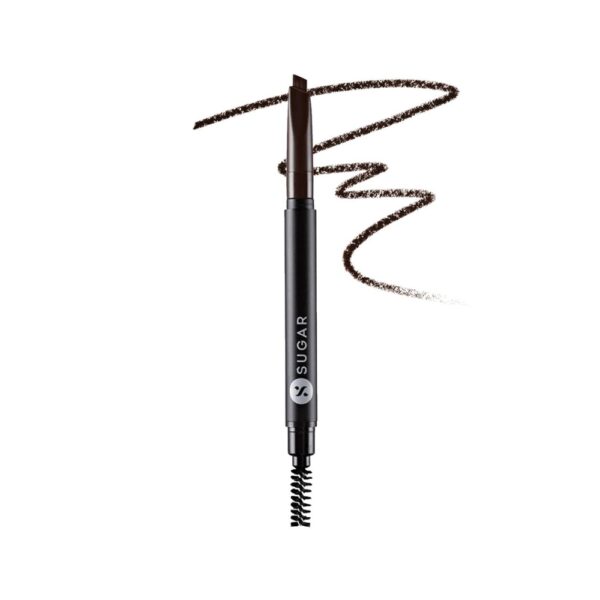 Sugar Cosmetics Arch Arrival Brow Definer | Brow Pencil with Spoolie | 3.5 g