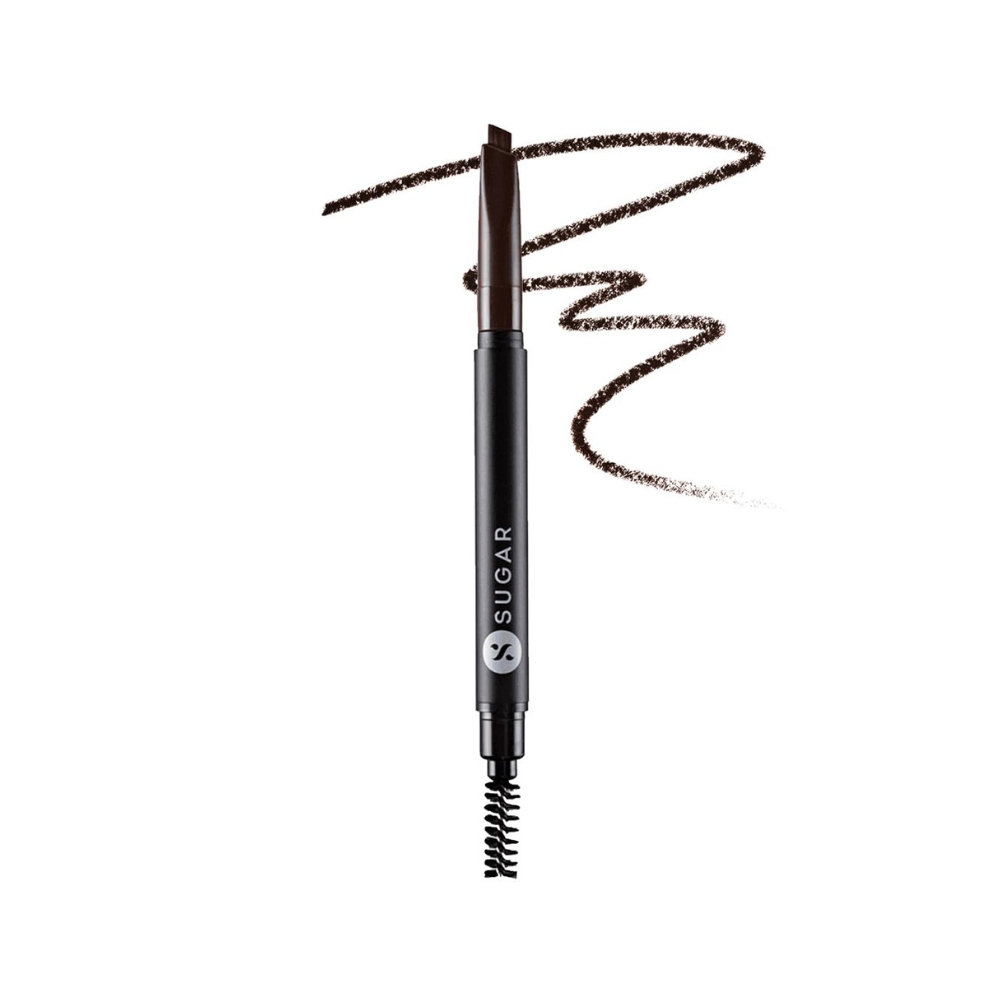 Sugar Cosmetics Arch Arrival Brow Definer | Brow Pencil with Spoolie | 3.5 g