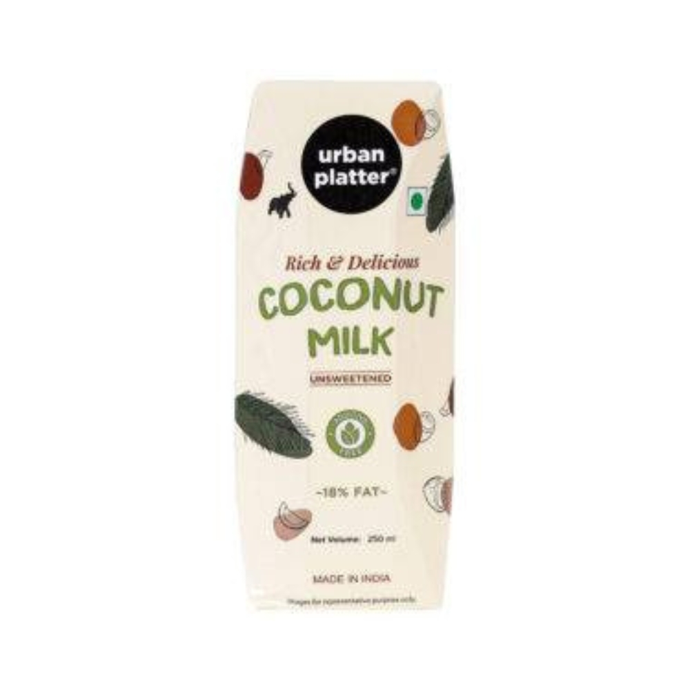 Urban Platter Coconut Milk | 250 ml [Pack of 3 ]