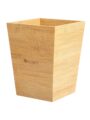 Now Organic Brand Natural Bamboo Dustbin/Trash, Garbage bin | 1 kg