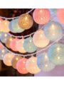 Party Propz Multicolour Cotton Ball Lights for Decoration  | 150 g