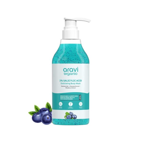 Aravi Organic Salicylic Acid Exfoliating Body Wash | 300 ml