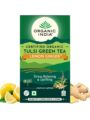 Organic India Tulsi Green Tea Lemon Ginger 25 Tea Bags  | 45.3 g