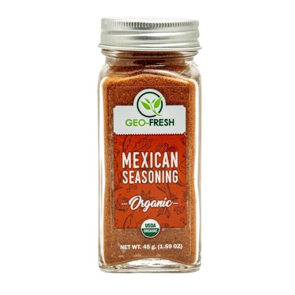Geo-Fresh Organic Mexican Seasoning | 45 g (Pack of 2)