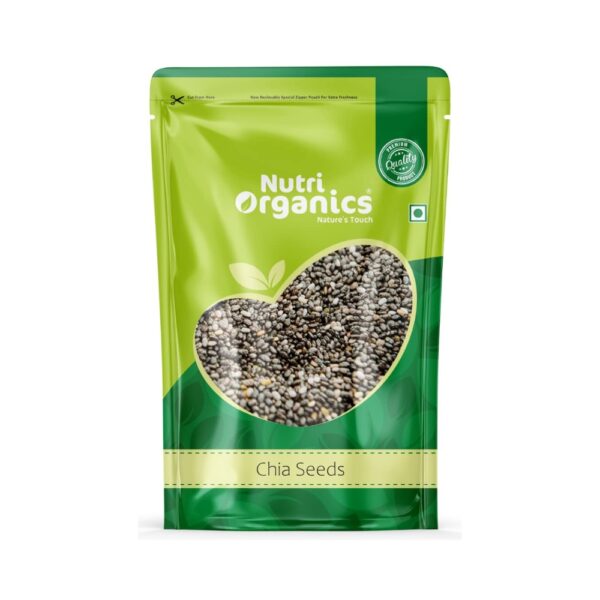 NutriOrganics Pure Chia Seeds | 500 g