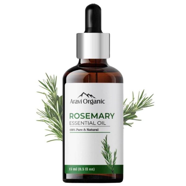Aravi Organic Rosemary Essential Oil _ 15 ml