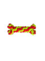 Japin Organic Cotton Bone Shaped Dog Chew Toy - Perfect for Puppies Multicolour
