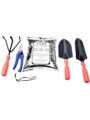 Tyrt Vermicompost and 4Pcs Gardening Tool Set, Organic Vermicomost for Plants and Flowers | 1 kg