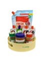Clazkit Multi-Purpose Kitchen Storage Revolving Tray Cosmetic Organizer Rotating Tray Lazy Susan for Kitchen Cabinet Spice Rack | 100 g